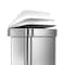 Simplehuman 45 Liter Rectangular Kitchen Step Trash Can with Soft-Close Lid, Brushed Stainless Steel CW2024 - alternate 9